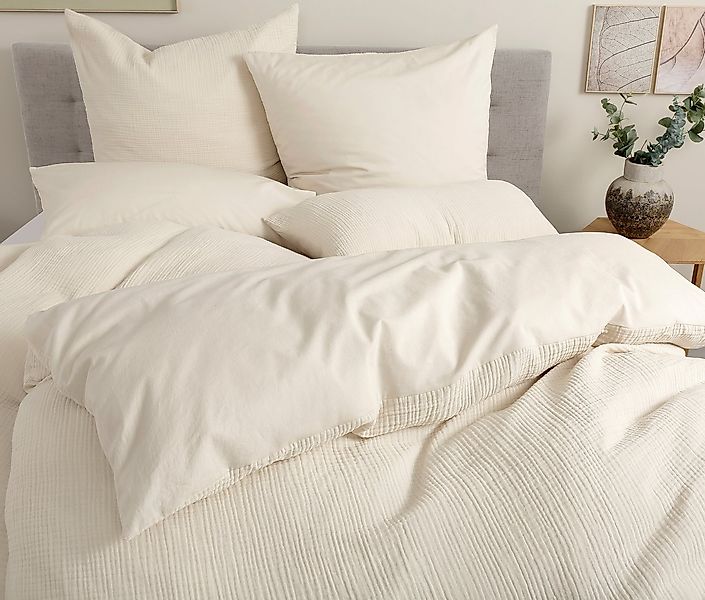 OTTO home Wendebettwäsche Sari3, Musselin, Renforcé, 2 teilig, NEUHEIT: aus günstig online kaufen