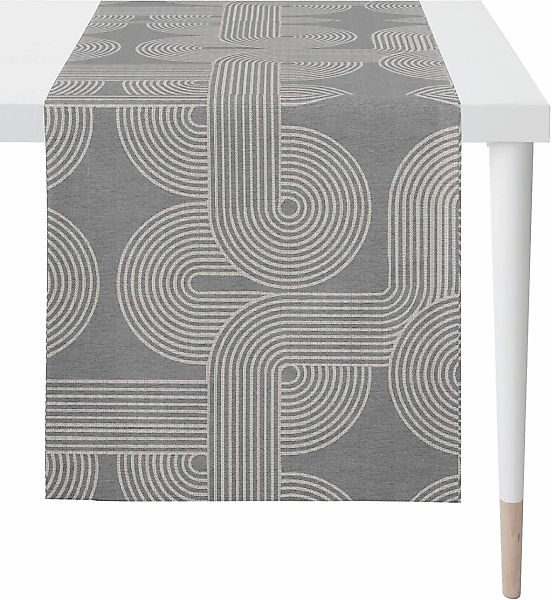 APELT Tischläufer "Nova, LOFT STYLE, Jacquard" günstig online kaufen