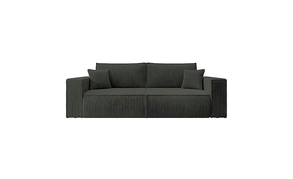 Einzelsofa mit Schlaffunktion Farese ¦ schwarz ¦ Maße (cm): B: 257 H: 85 Po günstig online kaufen