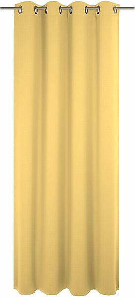 Adam Vorhang "Vorhang Uni Collection Light aus 100 % Bio-Baumwolle, Ösen (1 günstig online kaufen
