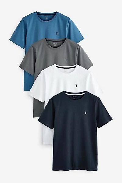 Next T-Shirt T-Shirts im Slim Fit, 4er-Pack (4-tlg) günstig online kaufen