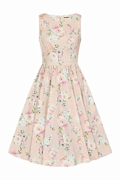 Hearts & Roses London A-Linien-Kleid Amanda Floral Swing Dress Rockabella V günstig online kaufen