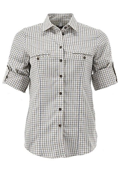 OS Trachten Trachtenbluse Yenuvi Tailliert, Liegekragen, 1/1-Krempelärmel, günstig online kaufen