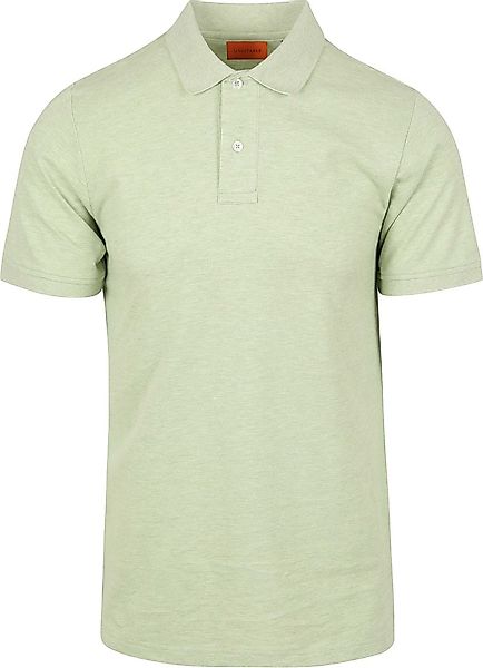 Suitable Mang Poloshirt Hellgrün  - Größe M günstig online kaufen