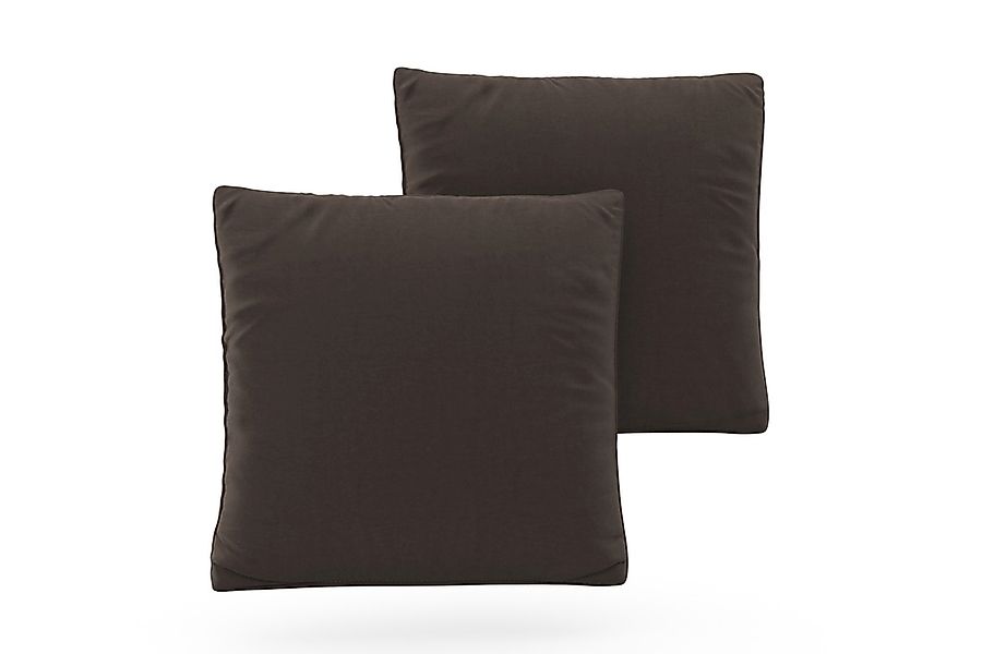 sit&more Sofakissen "Luxor" 2-teiliges Kissenset in Samtoptik günstig online kaufen