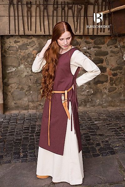 Burgschneider Ritter-Kostüm Mittelalter Kleid Typ Überkleid Haithabu Braun günstig online kaufen