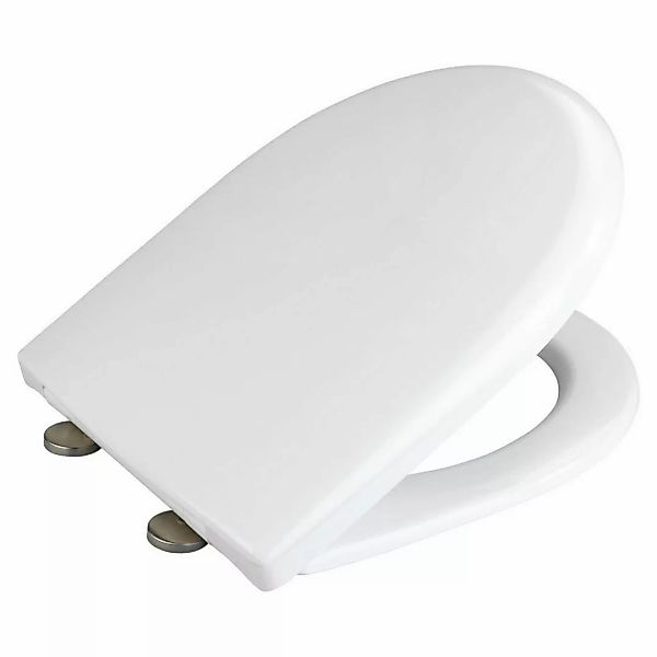 WC-Sitz weiß Duroplast B/H/T: ca. 36,5x45,5x5 cm günstig online kaufen