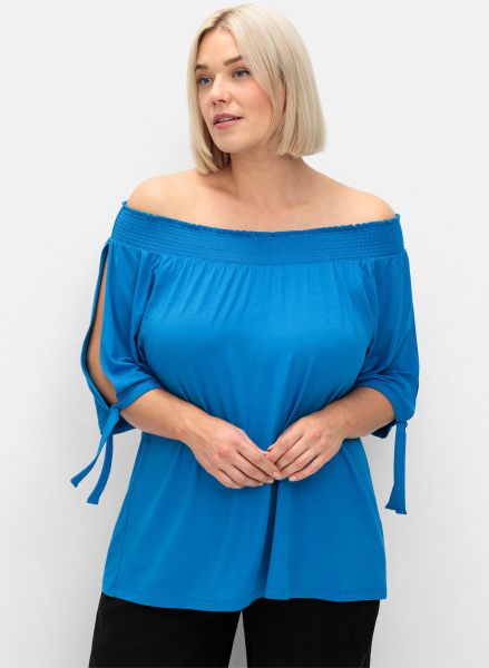 Sheego T-Shirt Carmenshirt günstig online kaufen