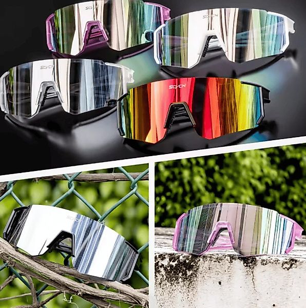 SCVCN Sonnenbrille Sport-Sonnenbrille UV400 – Fahrradbrille günstig online kaufen