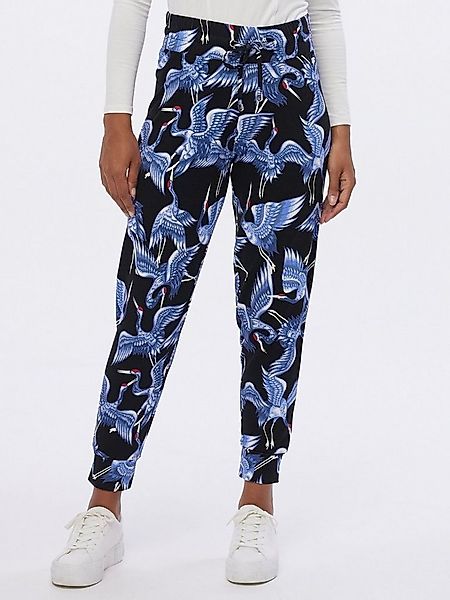 MONACO blue WEEKEND Jogger Pants Sweathose figurumspielend mit hellblauem K günstig online kaufen