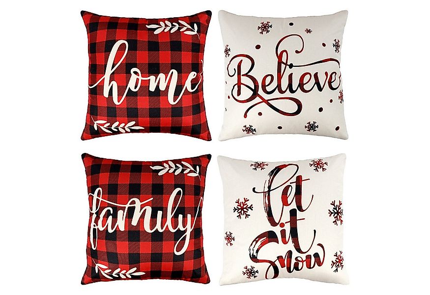 Marrakesch Orient & Mediterran Interior Zierkissen 4er Set Weihnachtskissen günstig online kaufen