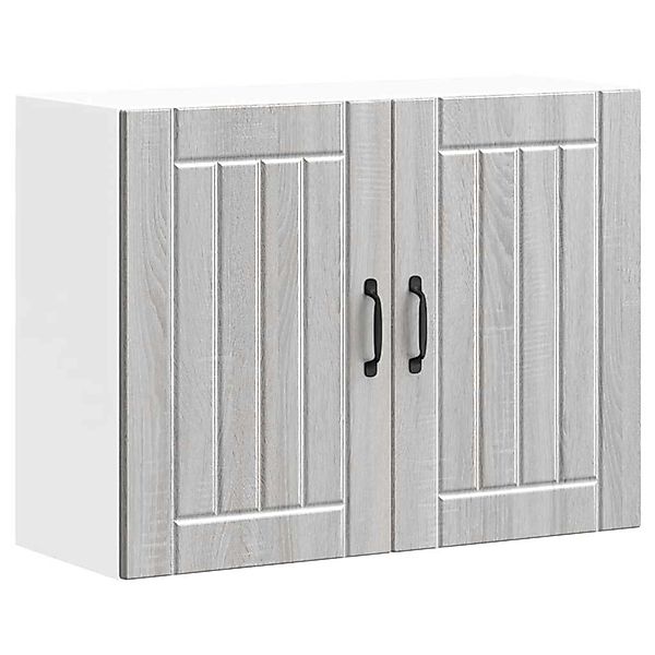 vidaXL Küchen-Hängeschrank Lucca Grau Sonoma Holzwerkstoff 853833 günstig online kaufen