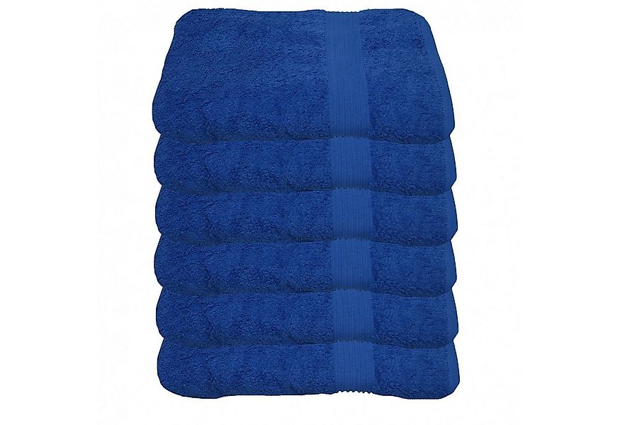 Julie Julsen Handtücher 6-Handtücher-Royalblau-Handtuch 50 x 100 cm, Baumwo günstig online kaufen