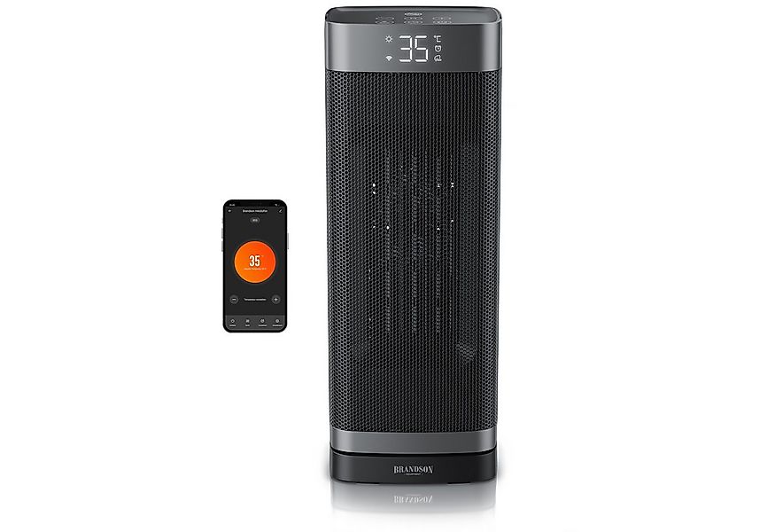 Brandson Heizlüfter mit Wlan, Keramik Heizgerät kompakt, Timer, Oszillation günstig online kaufen