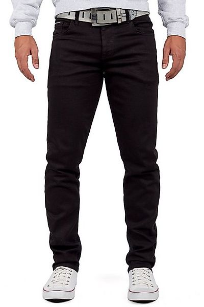 Cipo & Baxx Slim-fit-Jeans Casual Hose BA-CD533 Schwarz W32/L32 (1-tlg) mit günstig online kaufen