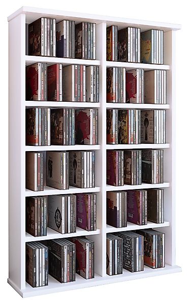 VCM CD-Regal Holz CD DVD Stand günstig online kaufen