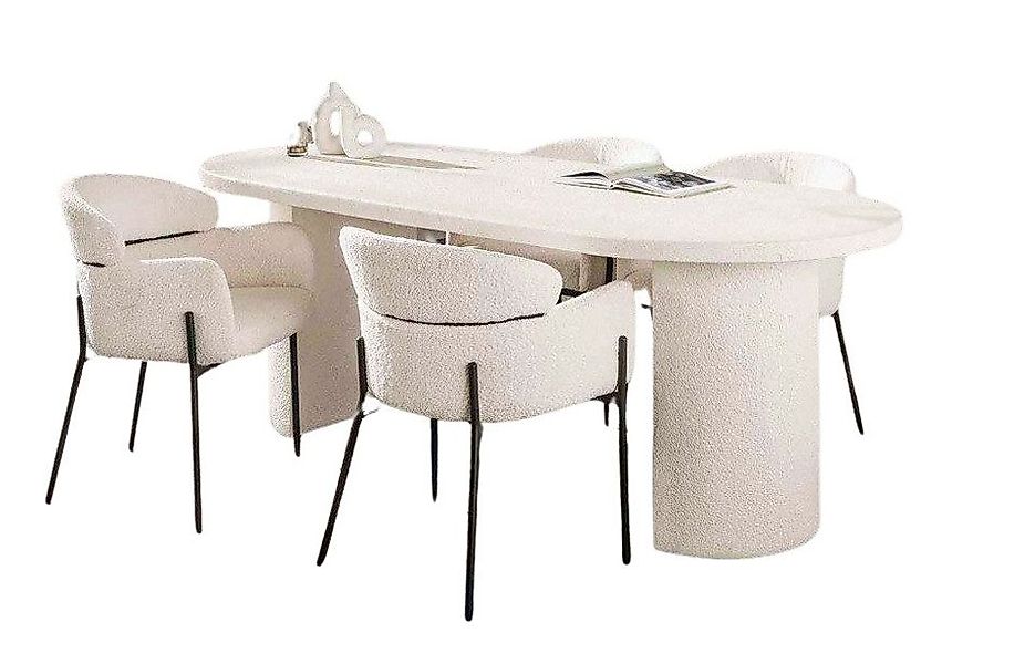 LEVEN Lifestyle Esstisch ASTONE oval aus günstig online kaufen