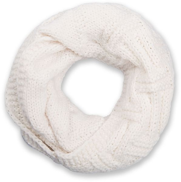 styleBREAKER Strickschal "Strick Loop mit Gitter und Rippenmuster" 1 Stk. günstig online kaufen