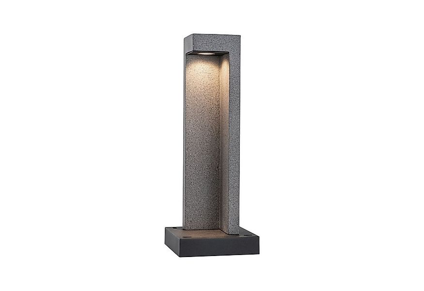 Paulmann LED Pollerleuchte Concrea IP65 450mm 3000K 6,8W 200lm 230V schwarz günstig online kaufen