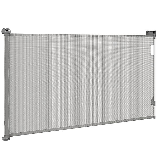 PawHut Ausziehbares Hundegitter 0-149 cm Breite, Treppen- und Türschutzgitt günstig online kaufen