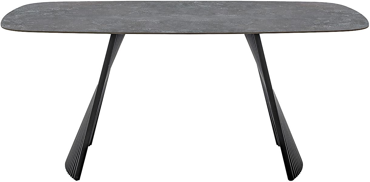 MCA furniture Esstisch »TOBELO Wangentisch 180x90cm«, (1 St.), Keramik, Met günstig online kaufen