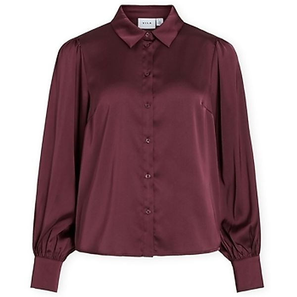 Vila  Blusen Noos Enna Ravenna Shirt - Fig günstig online kaufen