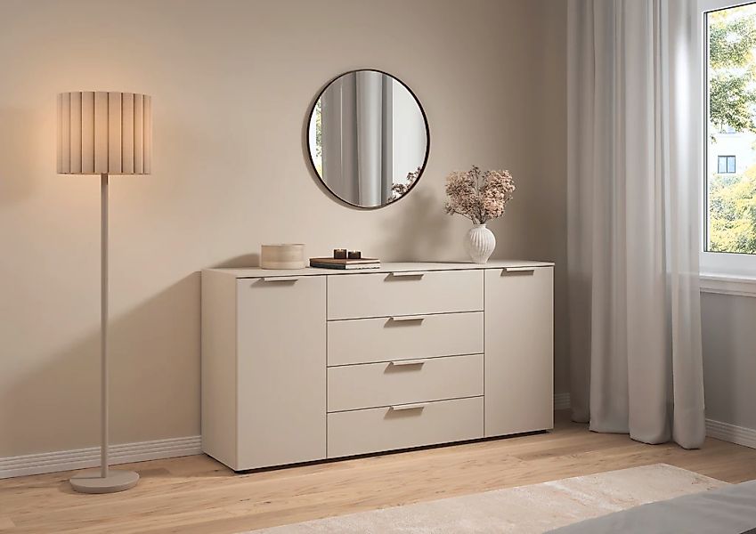 LeGer Home by Lena Gercke Kommode "Serina", mit 4 Schubkästen und 2 Türen s günstig online kaufen