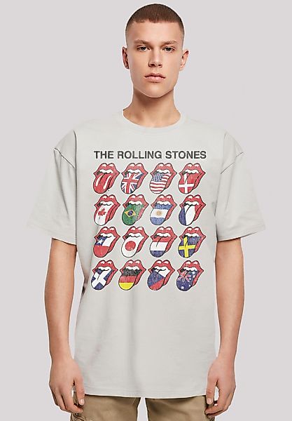 F4NT4STIC T-Shirt "The Rolling Stones Voodoo Lounge Tongues" Musik, Band, L günstig online kaufen