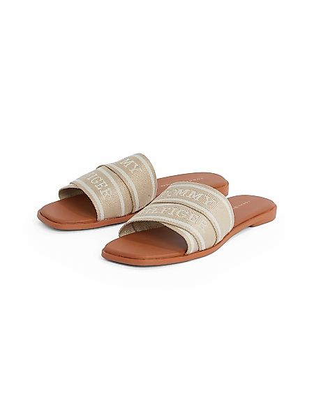 Tommy Hilfiger Pantolette "TOMMY HILFIGER WEBBING MULE", Blockabsatz, Somme günstig online kaufen
