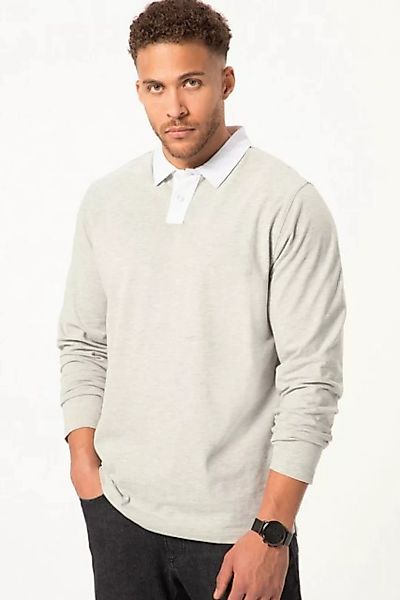 STHUGE Poloshirt STHUGE Poloshirt Langarm Jersey Rückenprint günstig online kaufen