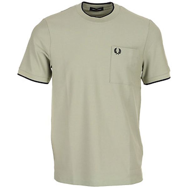 Fred Perry  T-Shirt Pocket Detail Pique T-Shirt günstig online kaufen