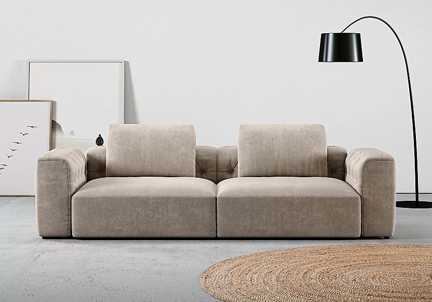 RAUM.ID 2,5-Sitzer Cushid, Modulsofa, bestehend aus 2 Teilen, Breite 268 cm günstig online kaufen