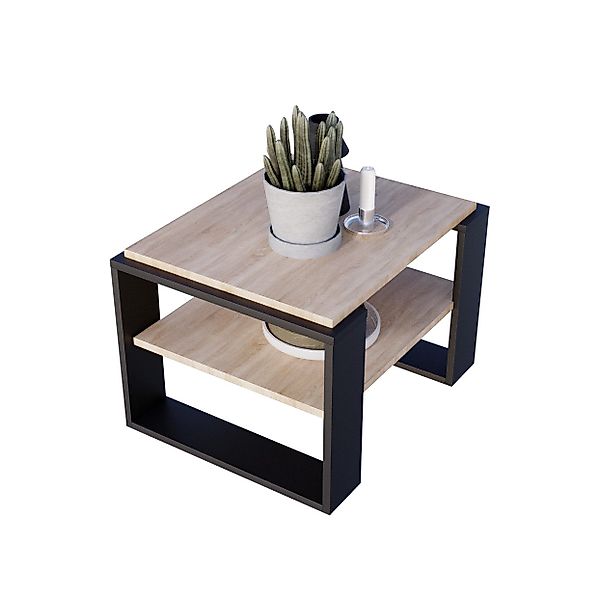 CraftPAK Couchtisch Wohnzimmertisch aus hochwertigem Holz günstig online kaufen