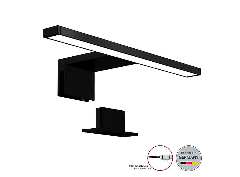 B.K.Licht Wandleuchte Badleuchte LED Spiegelleuchte Badezimmer IP44 230V ch günstig online kaufen