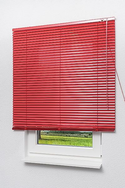 LYSEL® Jalousie Alu 25mm Rot, HxB günstig online kaufen