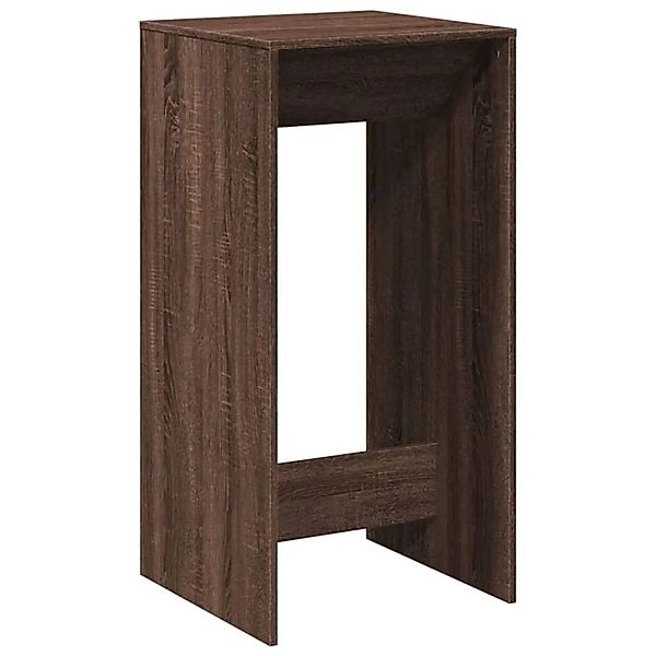 vidaXL Bartisch Braun Eichen-Optik 51x50x103,5 cm Holzwerkstoff 854424 günstig online kaufen