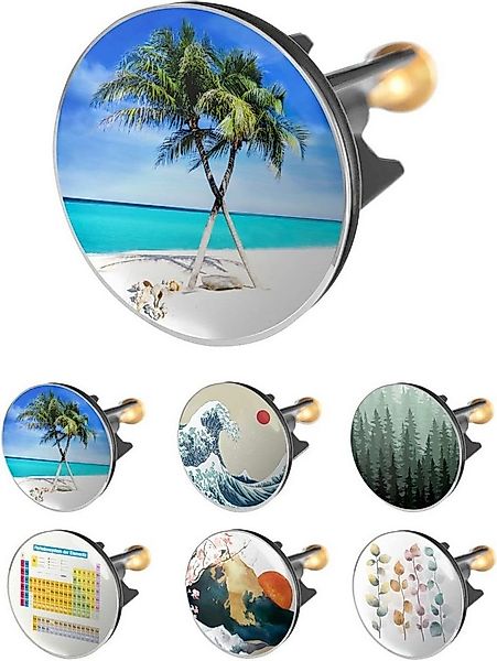 Arteneur Waschbeckenstöpsel, ⌀ 4 cm, 100% wasserdicht, extra schwerer Messi günstig online kaufen