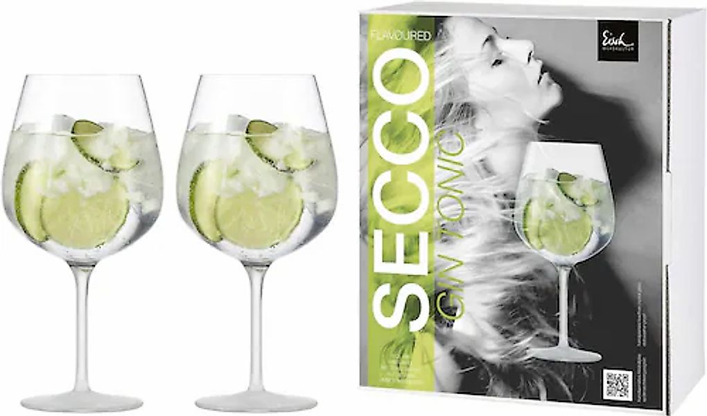 Eisch Weinglas »Secco Flavoured«, (Set, 2 tlg.), (Gin Tonic Glas), bleifrei günstig online kaufen