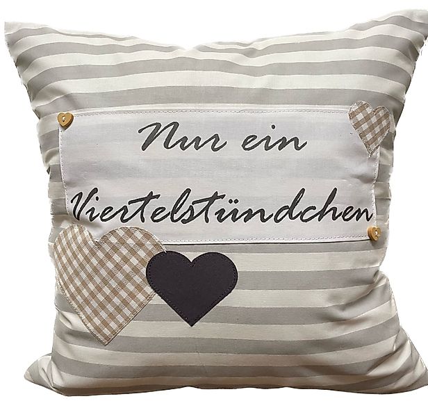 Ammerkind Dekokissen Landhausstil Kissenbezug *Nur ein günstig online kaufen