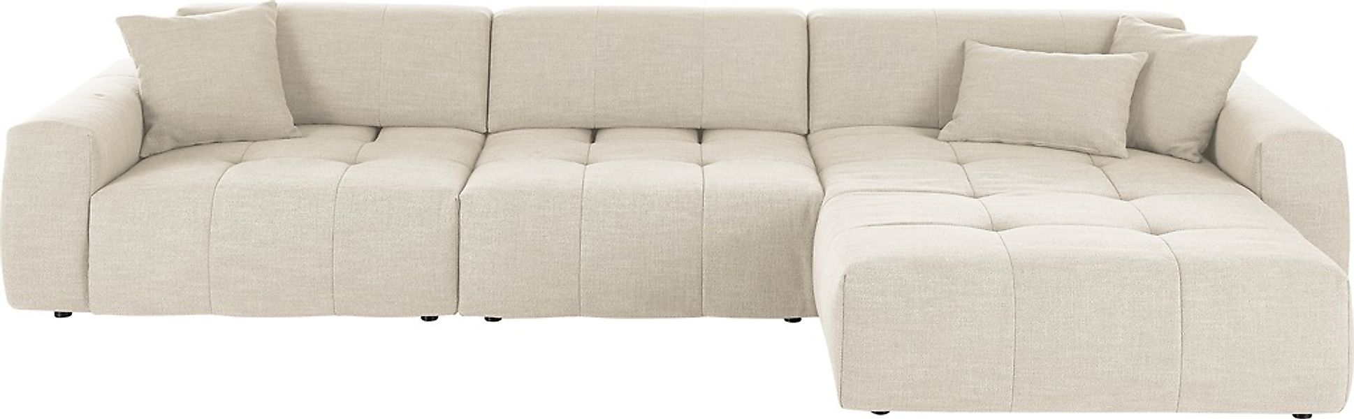3C Candy Ecksofa "Yoshy mit Komfortfunktionen, modern und bequem, L-Form", günstig online kaufen