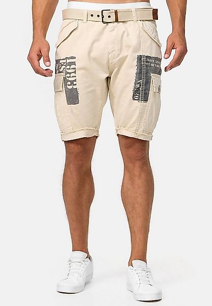 Indicode Cargoshorts Herren Jaramillo Cargo Shorts Herrenshorts aus 100 % B günstig online kaufen