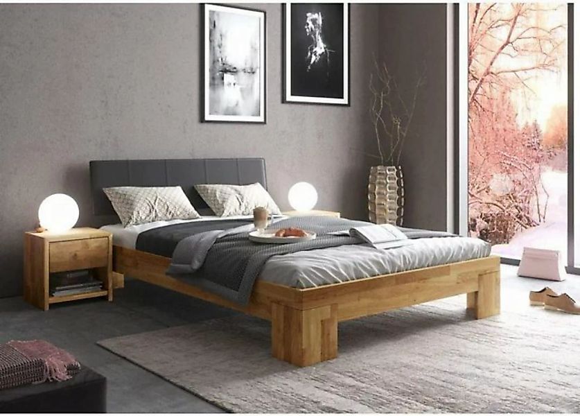 Meble Stolrus Futonbett Nemo (Massivholz, 140 x 200), Standsichere Bauweise günstig online kaufen