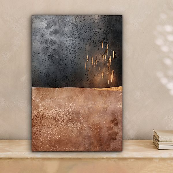 OneMillionCanvasses® Leinwandbild Abstrakt - Gold - günstig online kaufen