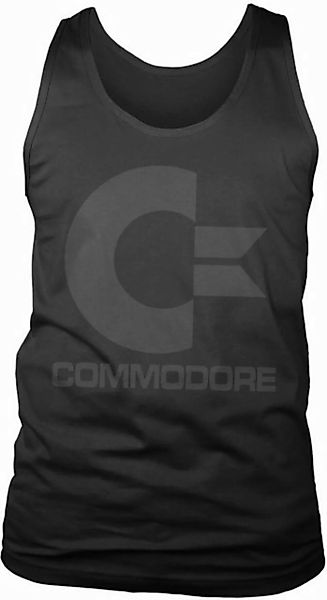 Nintendo T-Shirt Commodore Black Logo Tank Top günstig online kaufen