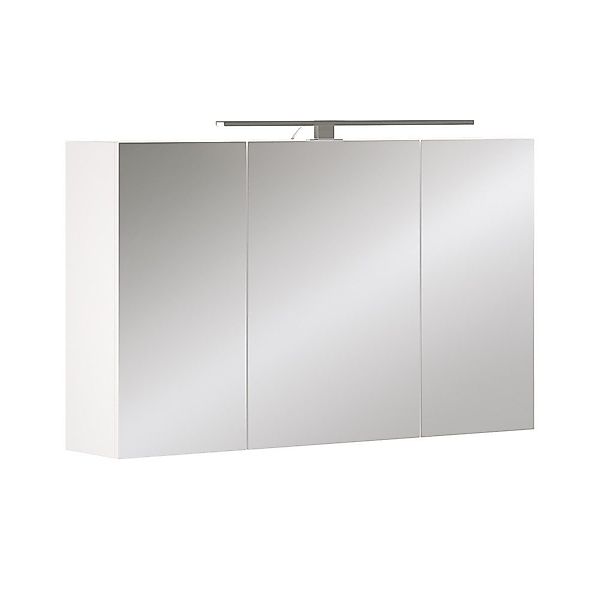 Vicco Badezimmerspiegelschrank Lavio, Weiß, 100 x günstig online kaufen