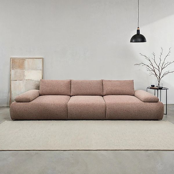 DOMO collection Big-Sofa "800016 Megasofa Breite 324cm, Federkern, inkl. Ar günstig online kaufen