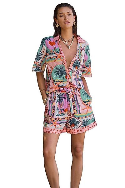 Love & Roses Strandshirt Love & Roses Strandhemd, Kurzgröße (1-tlg) günstig online kaufen