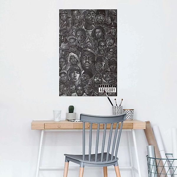 Reinders Poster "Rap Ikonen" günstig online kaufen