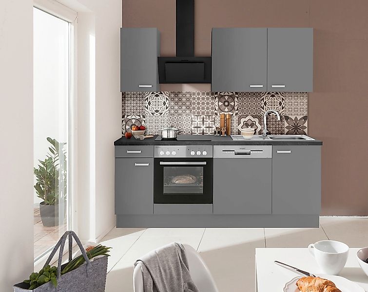 OPTIFIT Küchenzeile "Parma" mit E-Geräten, Breite 210 cm günstig online kaufen