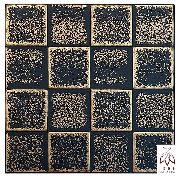 IKHEMalarka 3D Wandpaneel aus Polystyrol Styropor XPS, BxL: 50,00x50,00 cm, günstig online kaufen